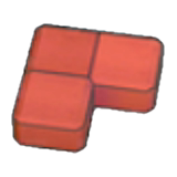 Borde de ladrillo (esquina)