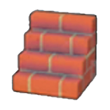 Escalones de ladrillo