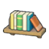 Estantería decorativa