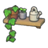 Estante para plantas decorativo