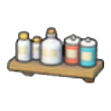 Estante de almacenaje decorativo