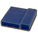 Tejado plano de tejas