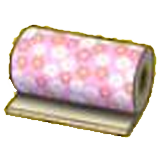 Pared de estampado de flores (revestimiento)