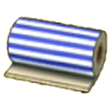 Pared de estampado de rayas horizontales (revestimiento)