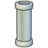 Tubería de hierro (vertical)