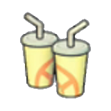 Vasos de papel de fiesta