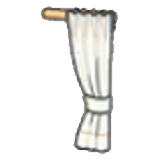 Cortina sencilla (derecha)