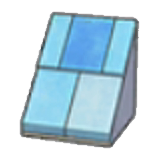 Tejado inclinado de piedra