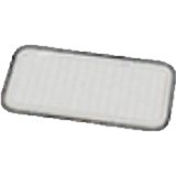 Alfombra pequeña y estrecha