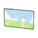 Póster de molino de viento