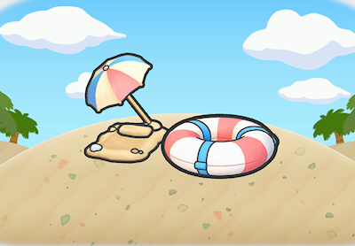 Aufregender Strand