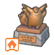 Moonlight dance statue